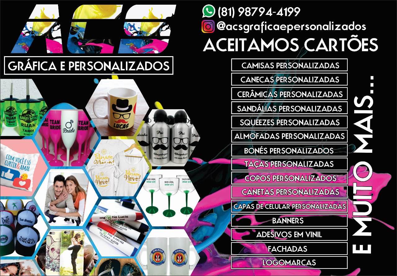 ACS GRÁFICA E PERSONALIZADOS